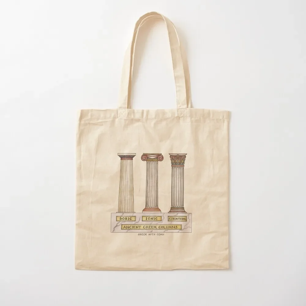 

Polychrome Ancient Greek Column orders Tote Bag reusable shopping bags women bag Tote Bag