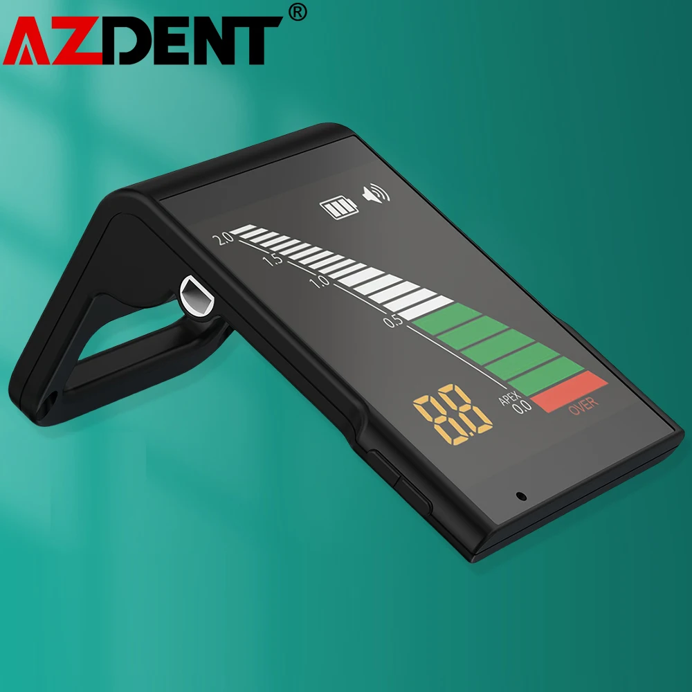 Azdent Dental Endo Root Cancal Apex Locator Automatic Calibratingensures Endodontic Buzzer Alert 3.2 Inch LCD Screen Measure