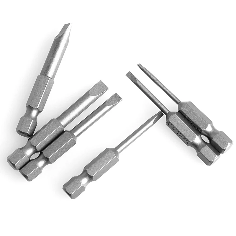 F92C 6pcs/Set 50 мм 2,0-6,0 мм плоская для головки.