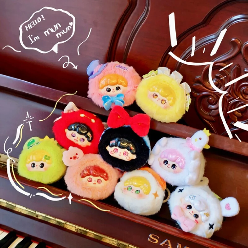 Munmun's conto de fadas histórias para dormir série caixa cega boneca de vinil figura pingentes fofos brinquedos infantis presente de aniversário da menina em estoque