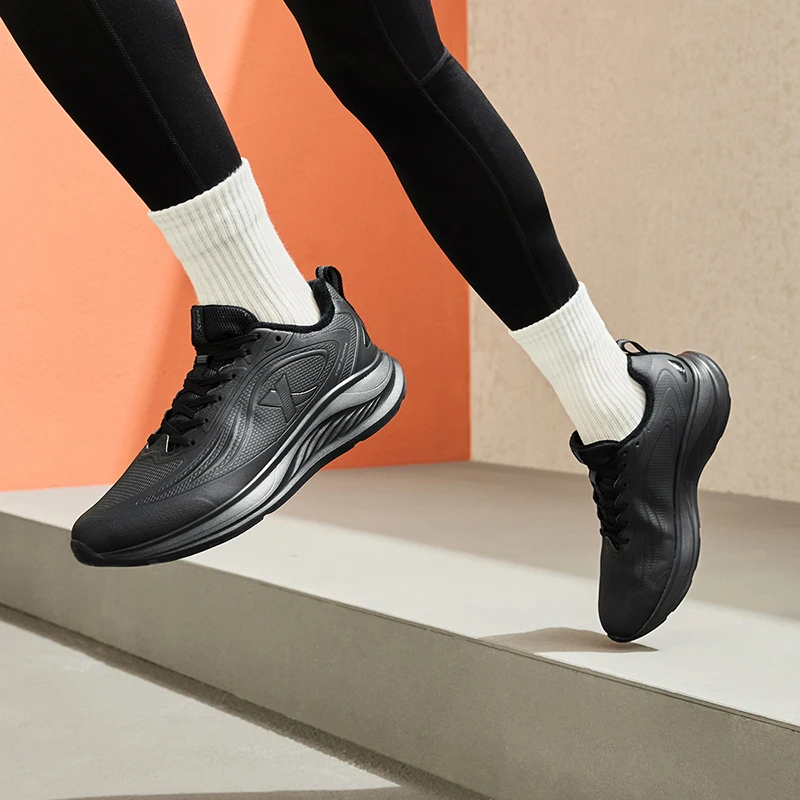 Xtep Cotton Shoes For Men  Winter Warm Soft Sports Shoes Trendy Retro Durability Comfortable Sneakers 876419370035