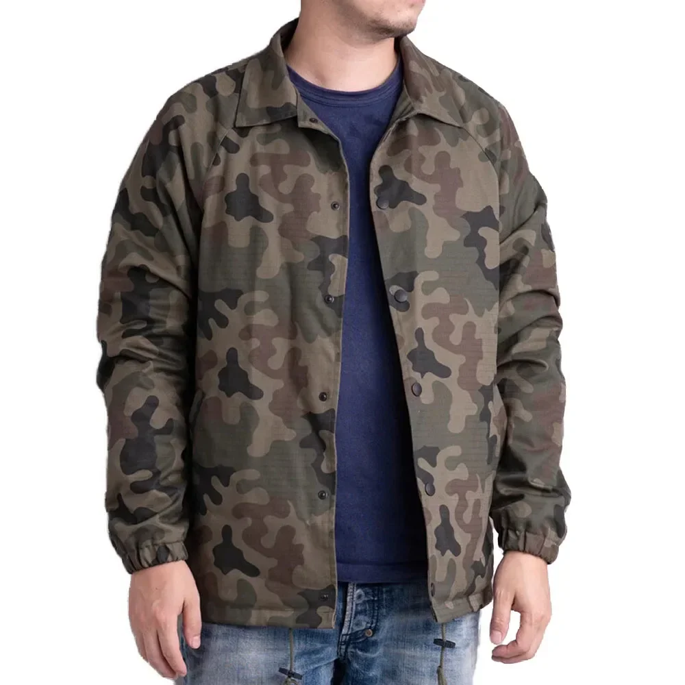 WW2 Mens Uniform Vintage Men M90 M65 Outdoor Recreational Training Jacket Camouflage Loose Training Fashion Jacket