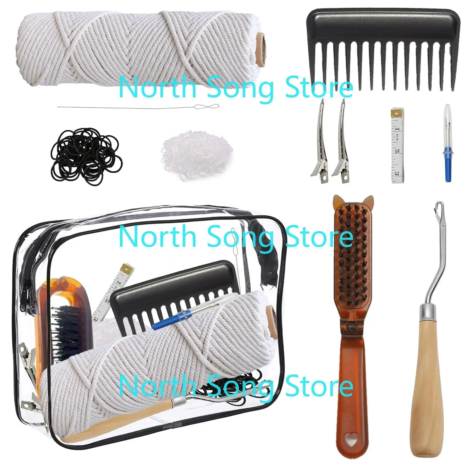 

Набор для плетения лошадей — набор для ухода за конными гривами и хвостом из 11 предметов с пряжей, крючком для коврика, расческой, разрывателем швов, измерительной лентой