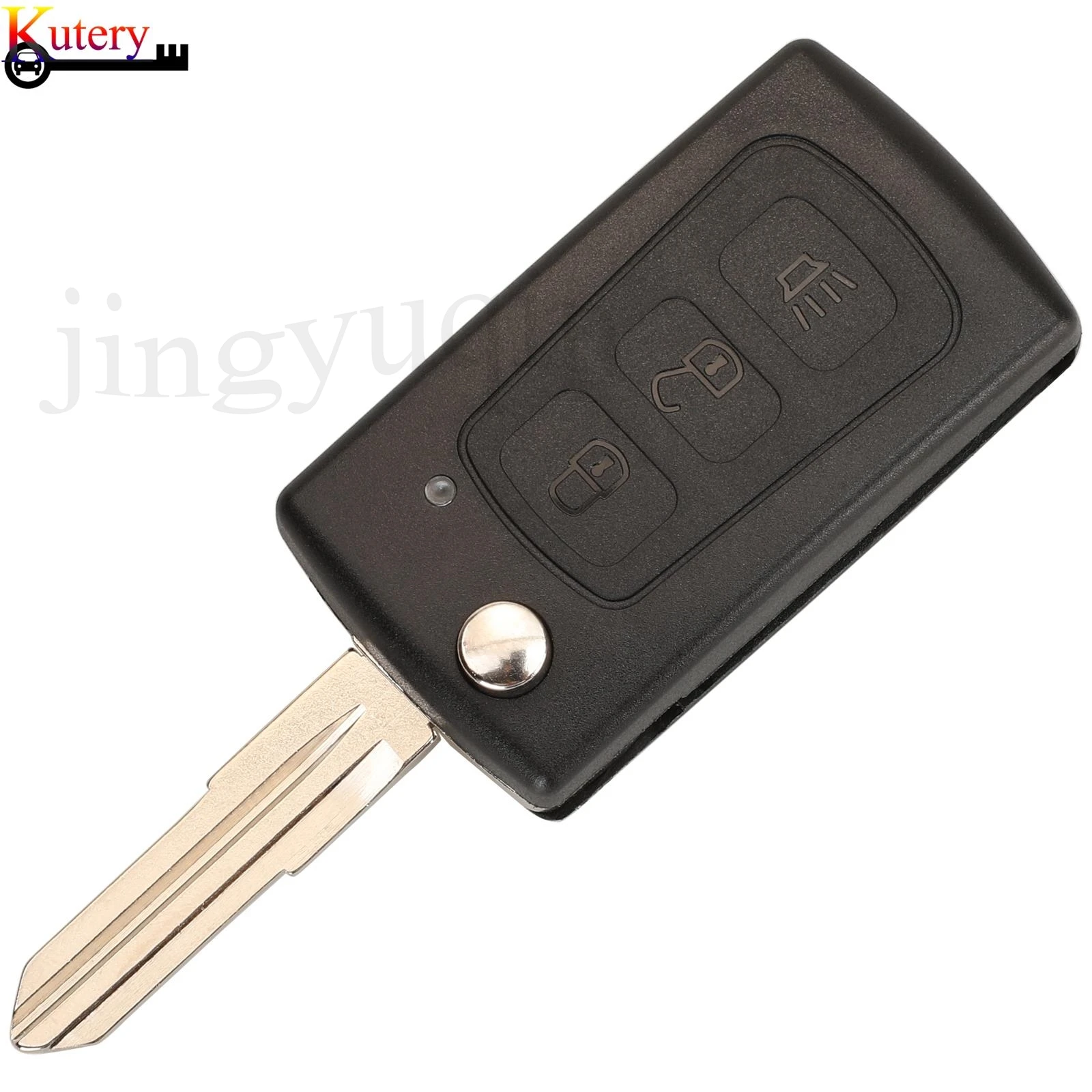 jingyuqin Folding Smart Remote Car Key For Great Wall Haval Hover H3 H5 3Buttons 434Mhz ID48 Chip