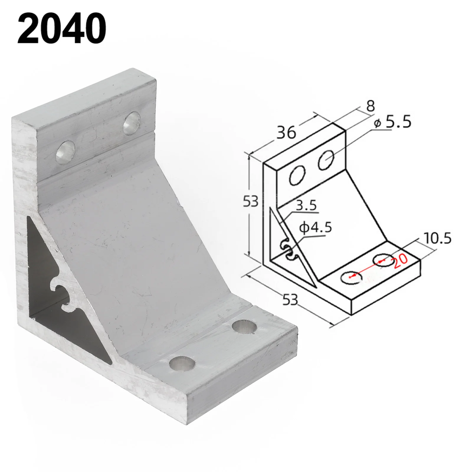For T-bolts With Flange Nuts Aluminum Profile Fastener Industrial Frame Assembly Easy To Install High Hardness