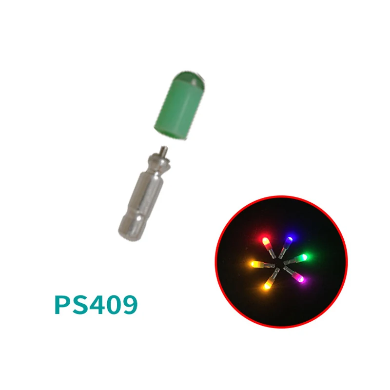 Dlyfull Electronic Light Stick Set LED Light + Green/Red Glow Stick Night Fishing Accessory with CR311 Battery view 6