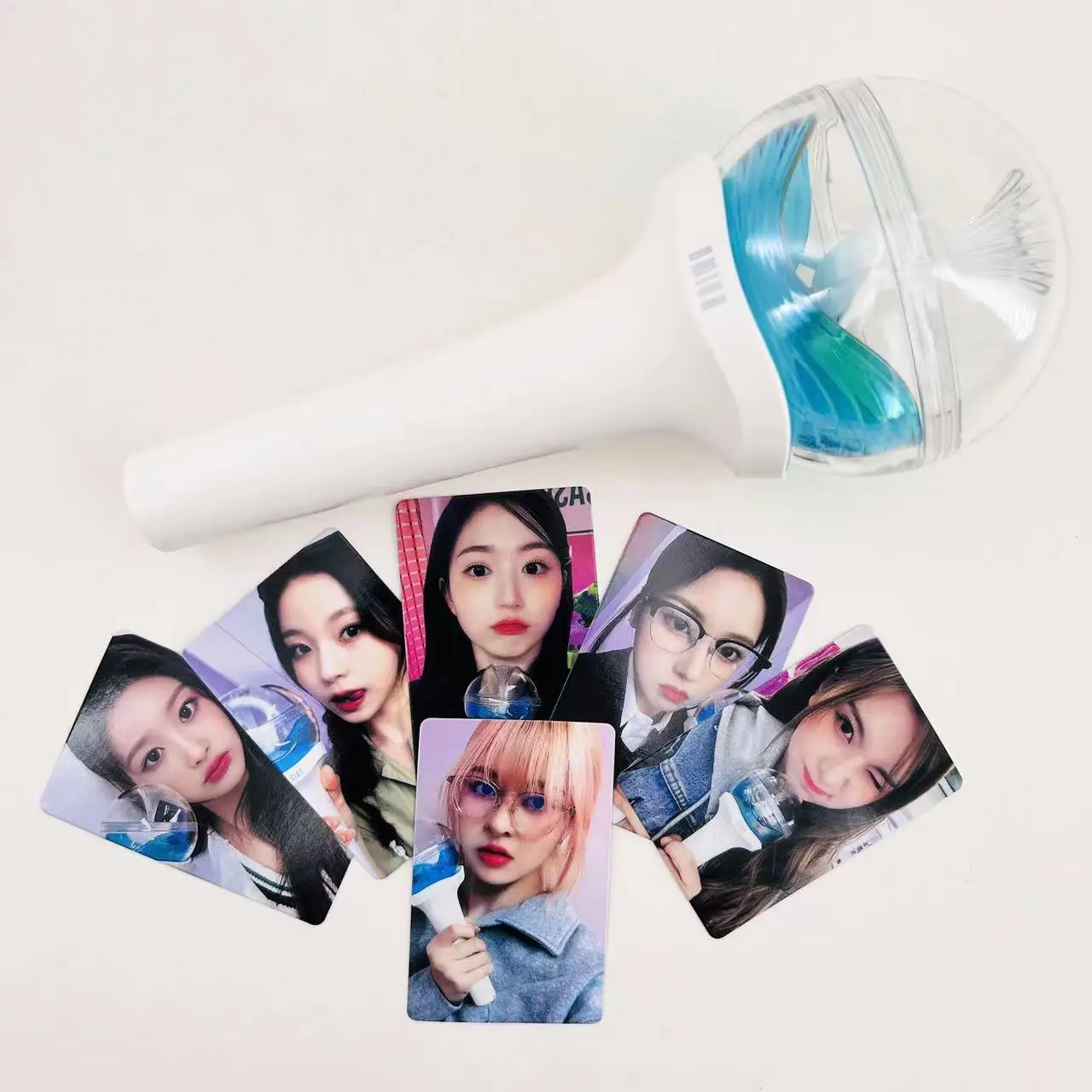 Imagem -04 - Kpop Nmixx Girl Group Lightstick Vara de Luz Concerto Lâmpada de Mão Festa Flash Fluorescente Lily Bae Jiwoo Fans Presentes