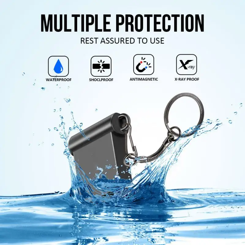 Usb Flash Disk Convenient Light Compact U Disk Mini U Disk Waterproof Metal Ordinary Usb Flash Drive Metal Usb Large Memory