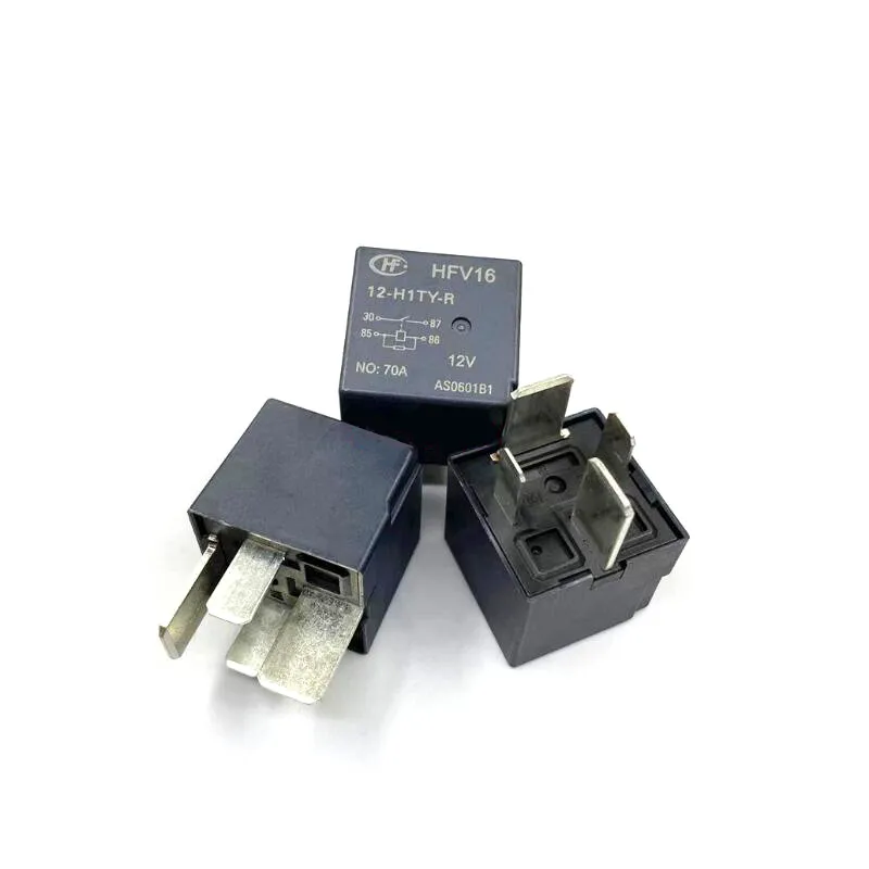 

NEW HFV16 12-H1TY-R HFV16 12 H1TY R HFV1612H1TYR 12VDC DC12V 12V relay 70A 4PIN