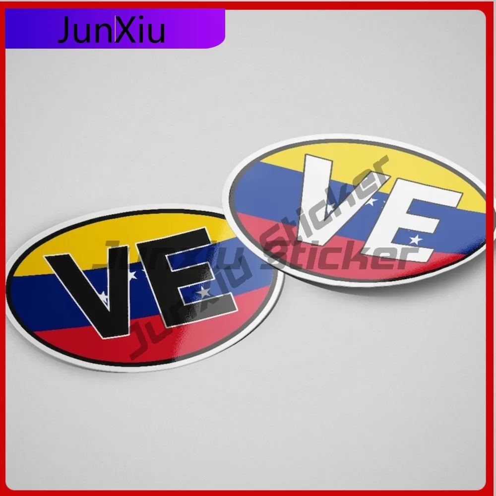

Venezuela YV Sticker Creative Laptops Letter Boxes Unique Door Trim Air Conditioners Scratch Resistant Anti UV Car Styling Auto