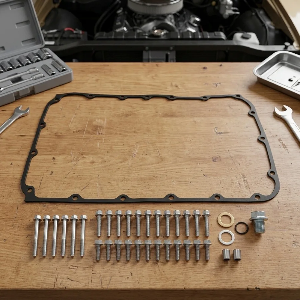 Car Oil Pan Gasket Set With Bolts For Ridgeline For Pilot OS30954T Car Accessories