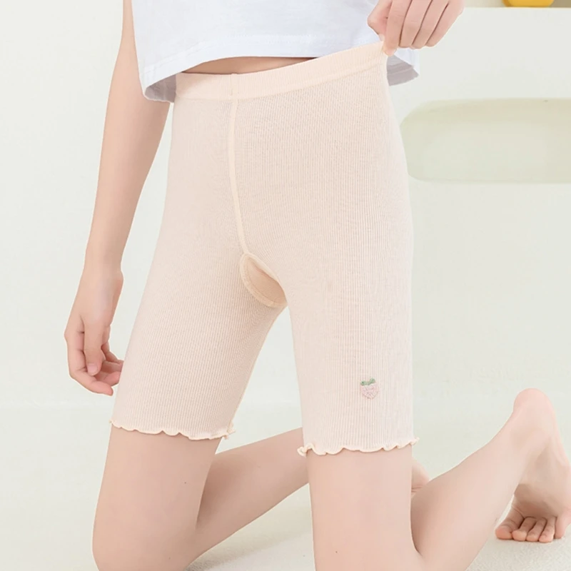 Comfortable Polyester Cotton Safety Underwear Panties For Toddler Girls Elastic Waist For School And Play 15UB