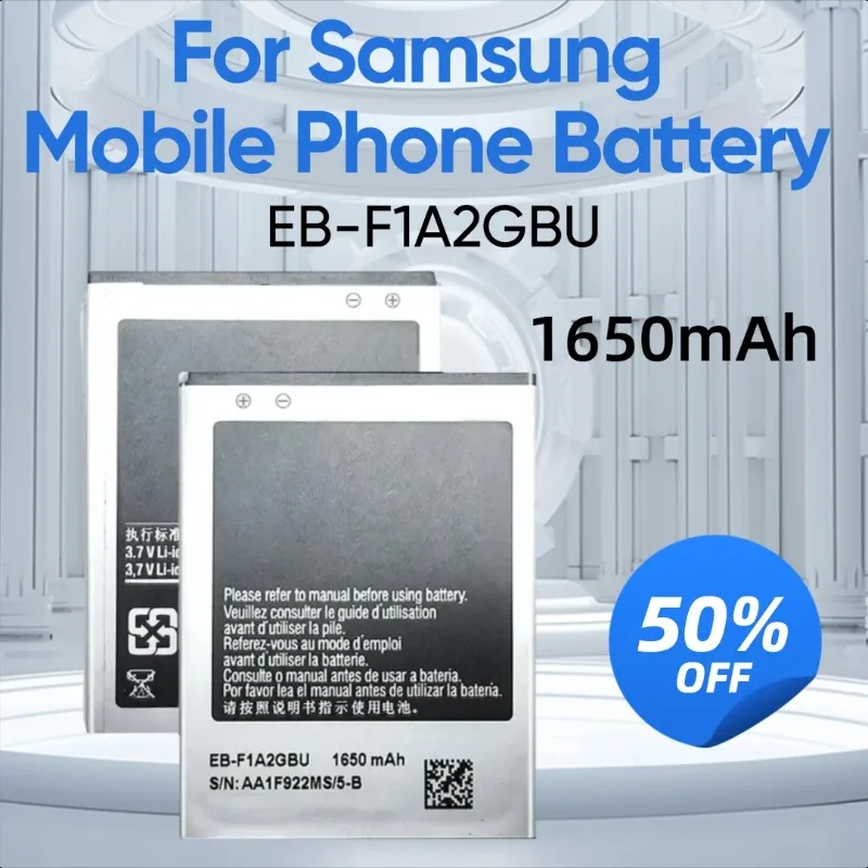 

EB-F1A2GBU for Samsung Galaxy S2 I9100 GB/T18287-2000 I9105 I9100G I9188 I9050 B9062 Mobile Phone Battery
