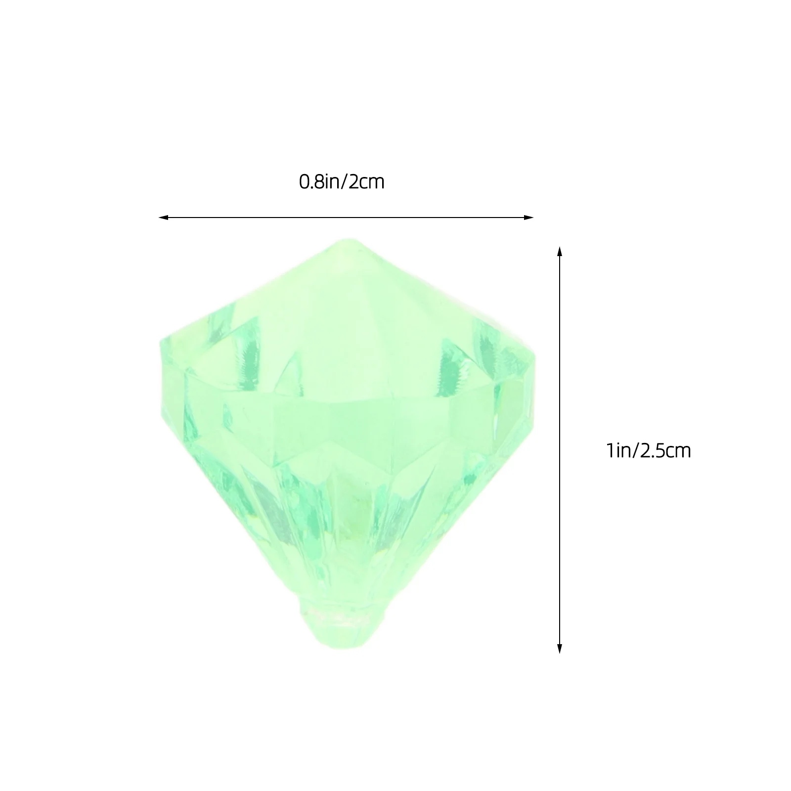 30Pcs Smooth Simulation Gemstone Pool Party Decorations Colorful Lifelike Diving Gems Summer Beach Activities Diving Toy