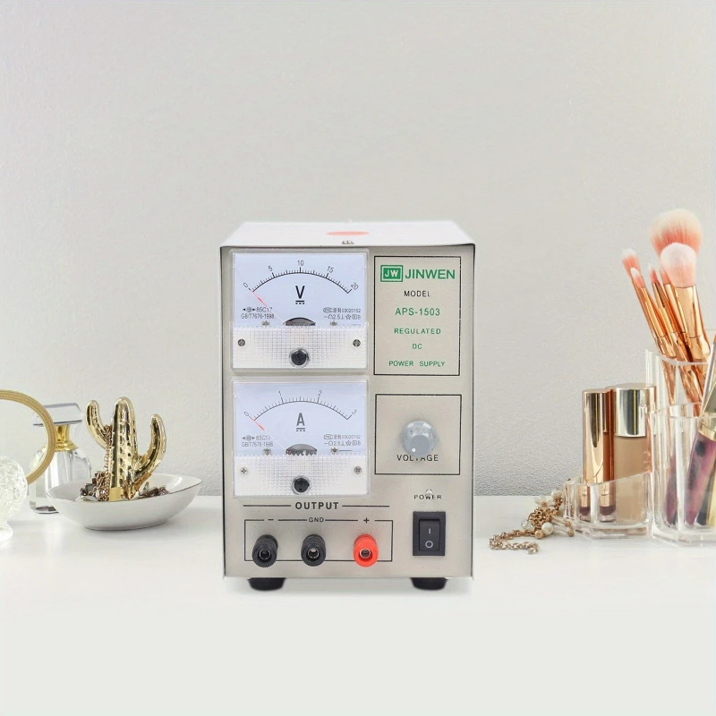

Jewelry Craft Kit Gold Plating Machine Jewelry Plater Electroplating Kit Automatic Voltage Regulation Overcurrent Protection