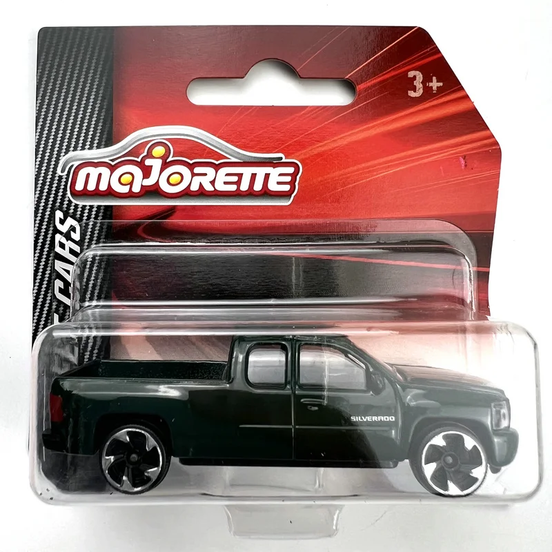 

Уличные автомобили Majorette SILVERADO 1/64, литой коллекционный игрушечный автомобиль