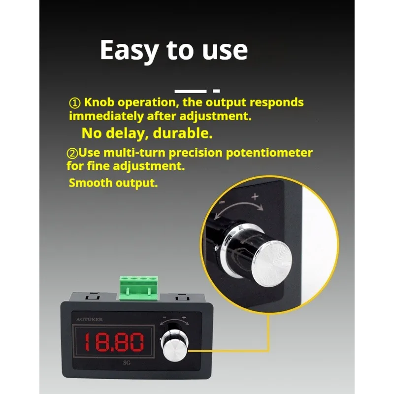 Generator sygnałów napięcia i prądu 0/4-20mA Symulator 0-10V Miernik transformatora Tester PLC — zdjęcie produktu 6
