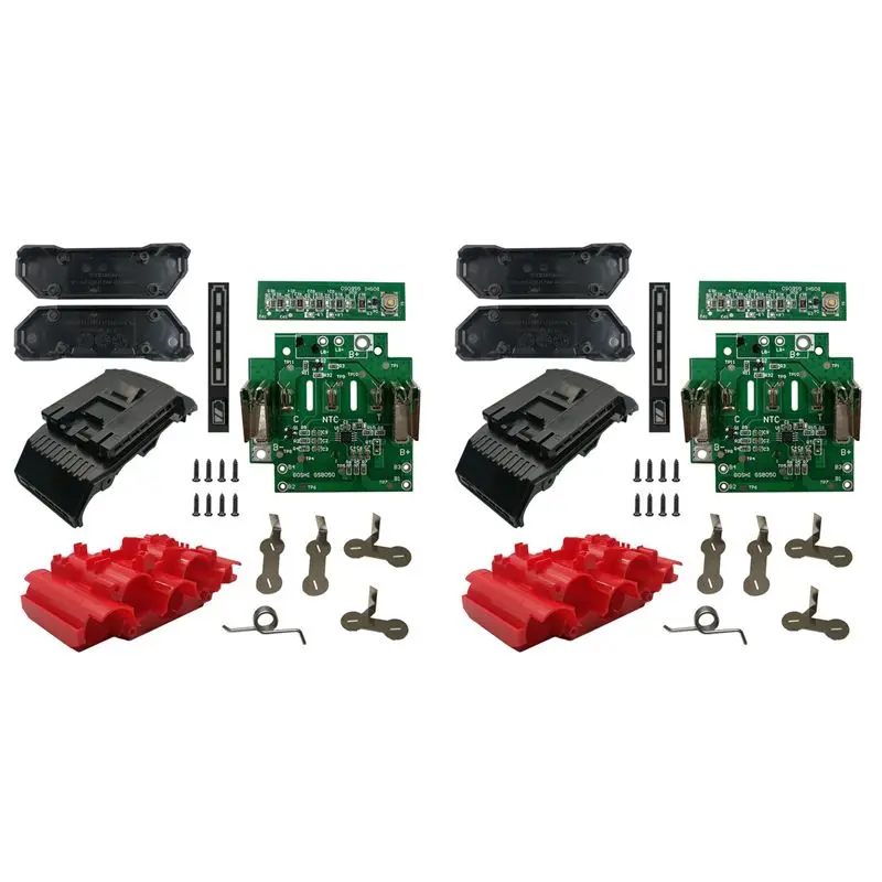 dt51-2-個-5-セル-21700-bat618-バッテリーケース-pcb-充電保護ボードシェル-bat609-bat609g-用