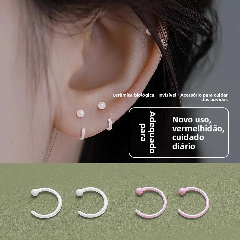 brincos-de-ceramica-bioceramica-sem-furo-tipo-disco-completo-joias-minimalistas-femininas-confortaveis-para-dormir