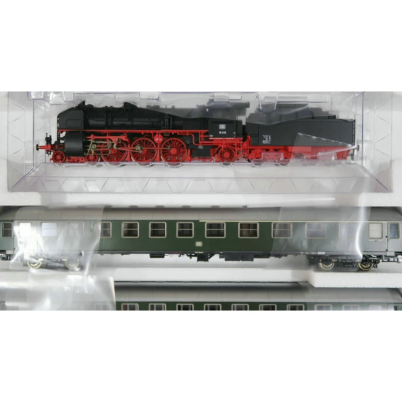 New Train Model ROCO HO 1/84 BR18 Digital Sound Five-piece Set 51313 Rail Car Hot Wheels Premium
