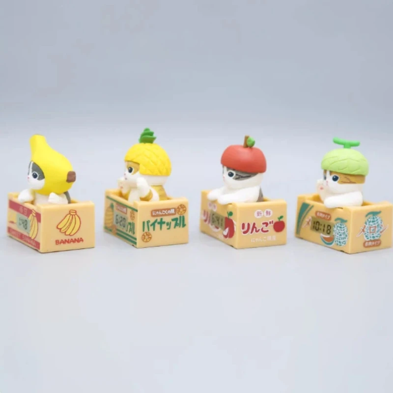 

Mofusand Shark Cat Fruit Series Blind Box Cute Toys Characters Mini Action Figure Desktop Decoration Collectible Gift For Fans