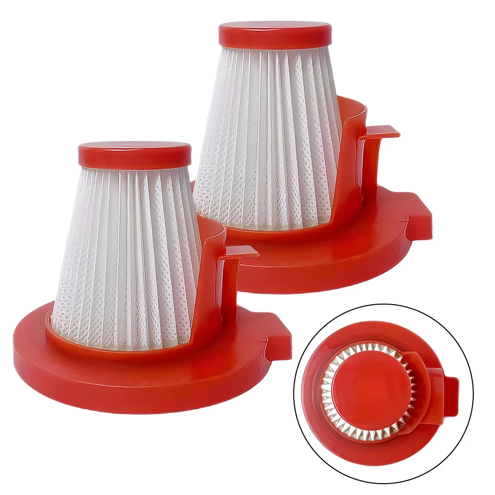 쉬운 청소 빨간색 무선 진공 걸레 클리너 액세서리 필터 교체 세트 용 견고한 교체 부품