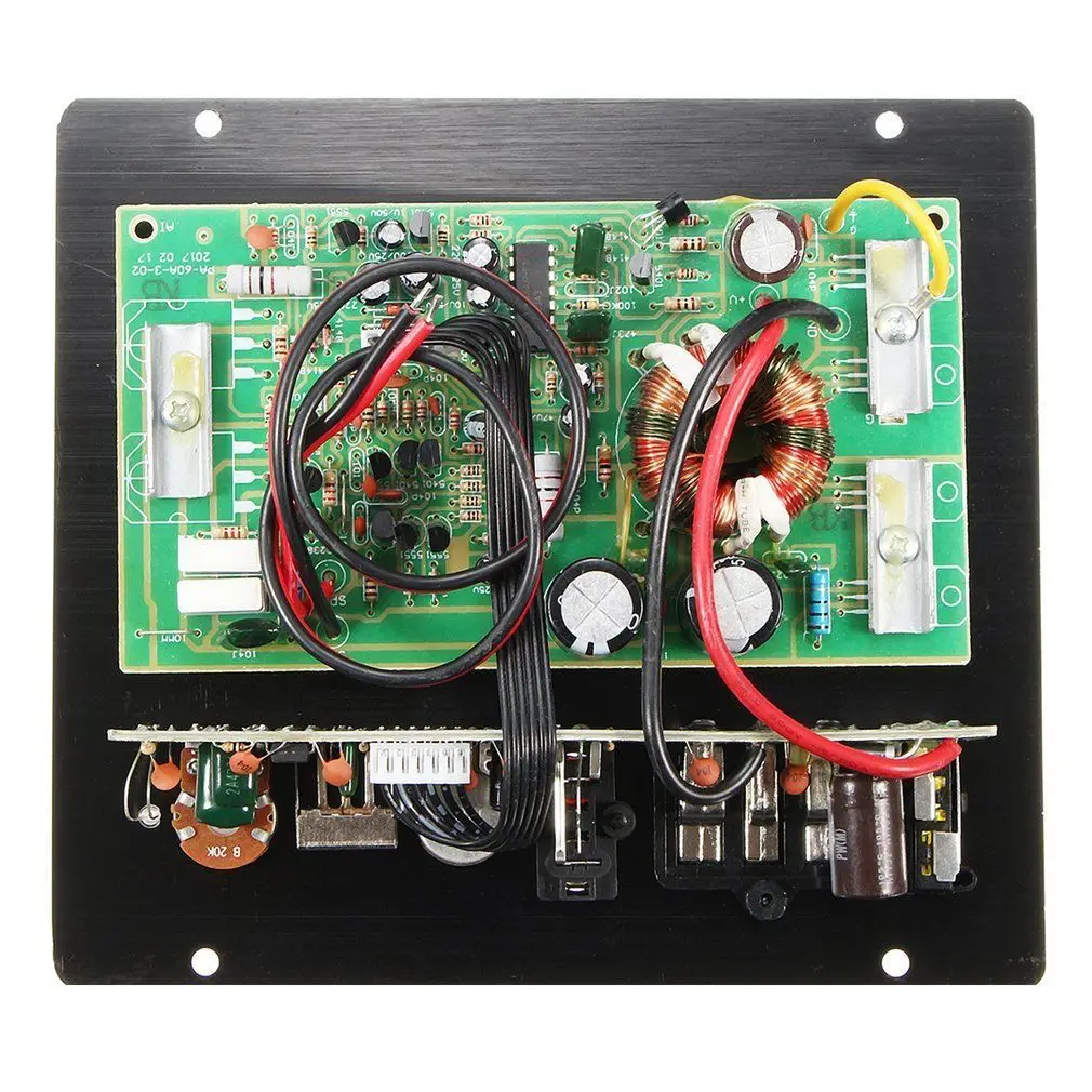 Automotive Amplifier Module 12V 600W Car Audio Amplifier Powerful Bass Subwoofer Amplifier Board Player
