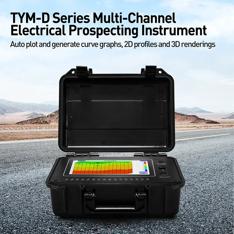 TYM D Series 16 Channels 500m Geophysical Survey Tools Borehole Water Detector De Agua Subterranea