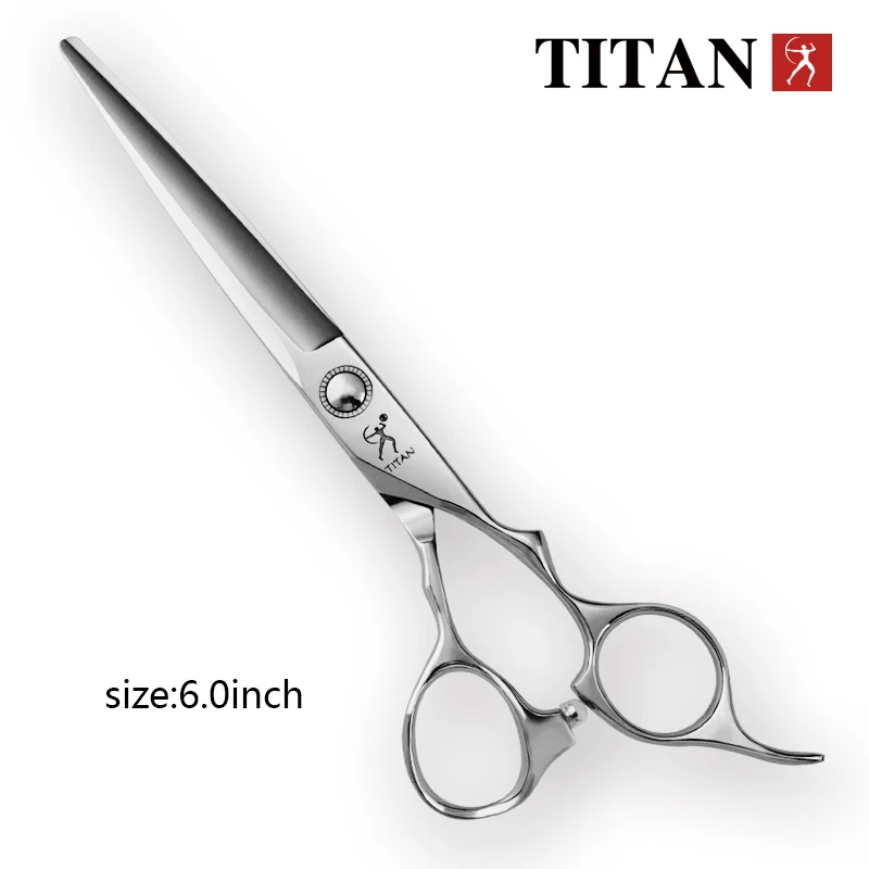 Titan professional hairdressing scissors hairdresser\'s scissors 6.0 inch vg10 stainless steel cut thinning barber tool