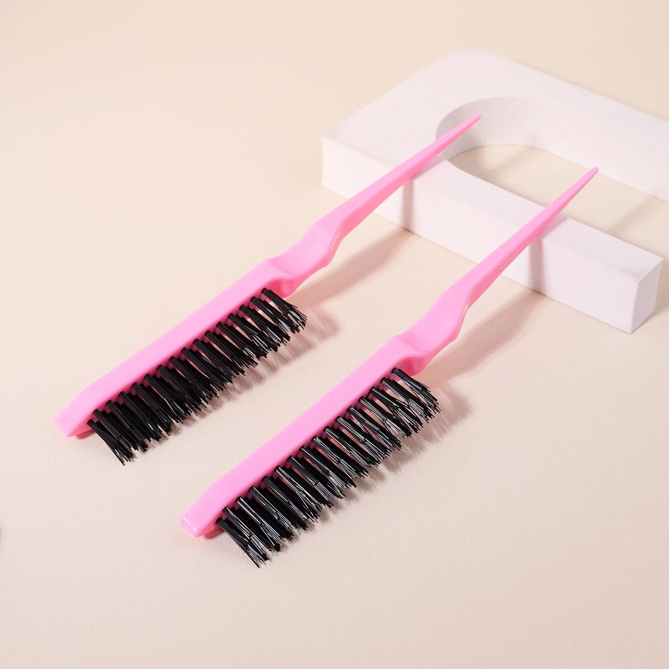 2pcs teasing hair brush, wig comb, hair tearing brush, hair combing comb, hair styling tool