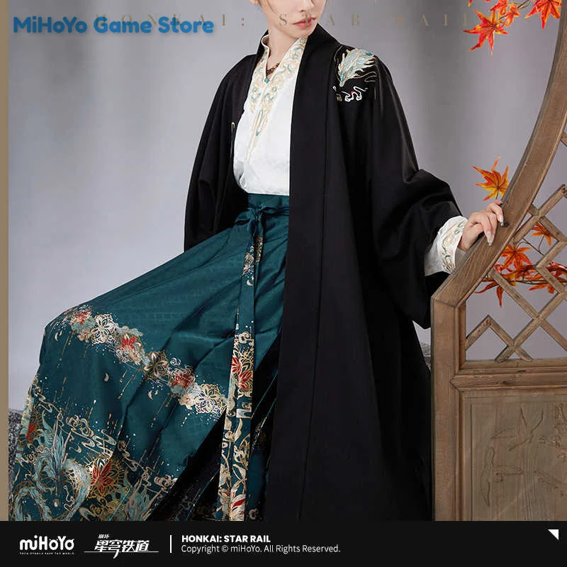 [Genuine] Danheng Coat MiHoYo Official Original Honkai Star Rail DanHeng Theme Impression Coat Doujin Cosplay Imbibitor Lunae