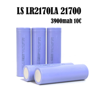 10-40pcs Original LISHEN LR2170LA 21700 Lithium Rechargeable Battery 3900mAh 5C High Rate Cell For Flashlight Battery Pack
