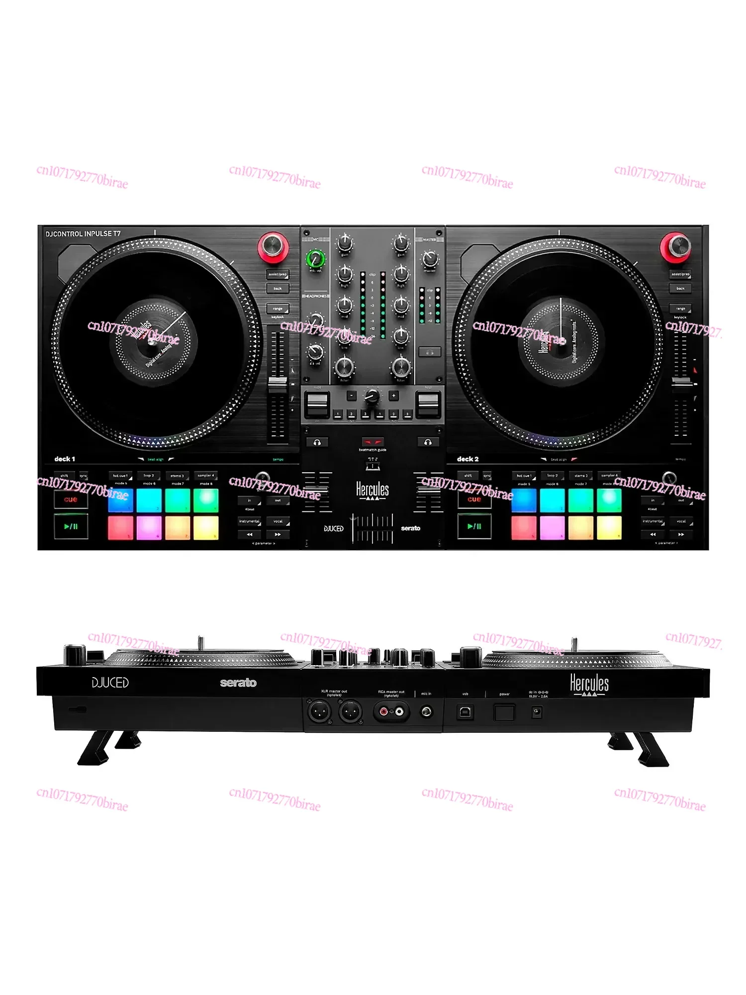 รีวิวและแนะนำ Hercules Hi Coolle T7 Professional DJ Turntable Vinyl Rub Dish Disk Recorder Controller Serato Lane สำหรับผู้ใช้งานที่ต้องการคุณภาพสูง