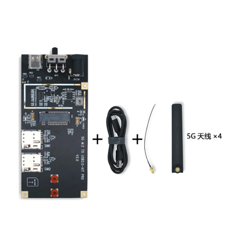 5G Module Adapter Board M.2 to Type-c USB 3.0 Kit PRO for All QUECTEL Modem RM502Q RM510-GL RM500Q-GL For Router