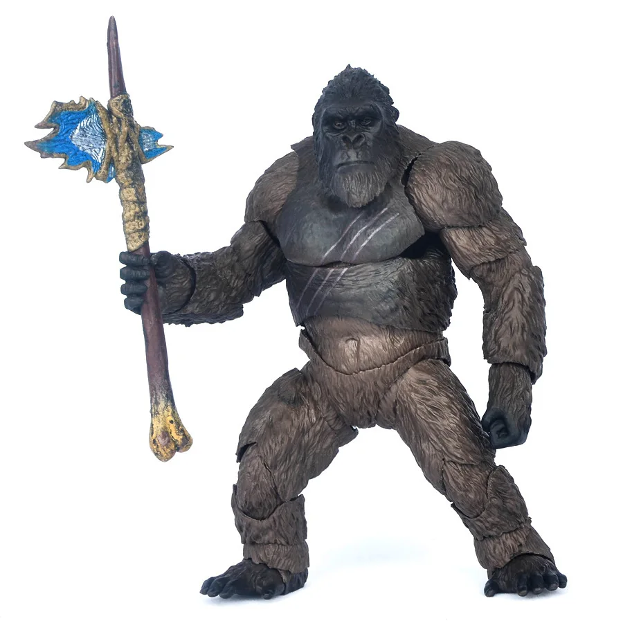 SHF KING KONG Gorilla Action Figure Sammlung Modell Spielzeug Geschenk Gelenke Bewegliche Vinyl Figur Puppe – Detail 4