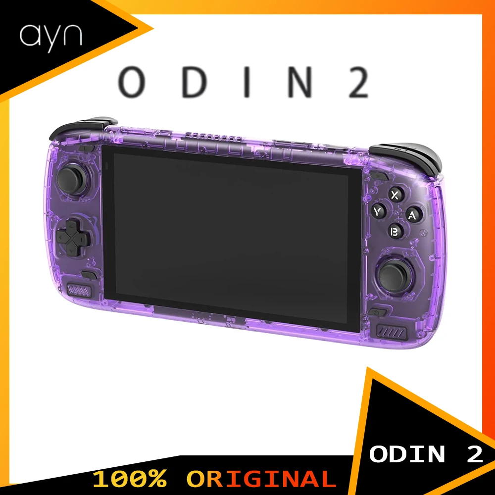 Ayn Odin 2 Portal Gaming Console Handheld 7 Inch 120hz Screen Open Source Retro Video 8000mah 8gen2 Custom Game Player Gifts Man