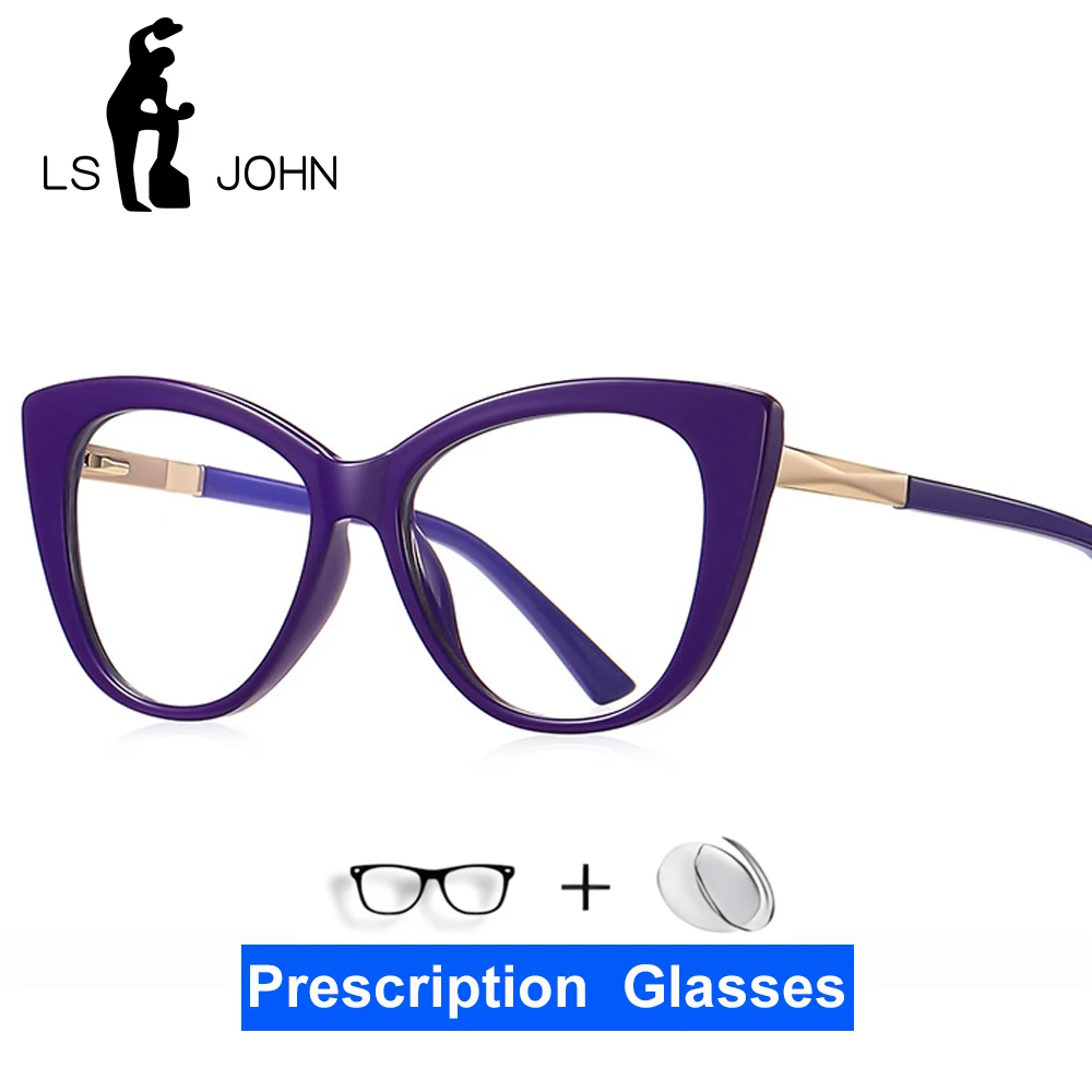 

Cat Eye Prescription Glasses Women Ultralight TR90 Spring Hinge Anti-Reflection Myopia Optical Eyeglasses Lady's Cateye Eyewear