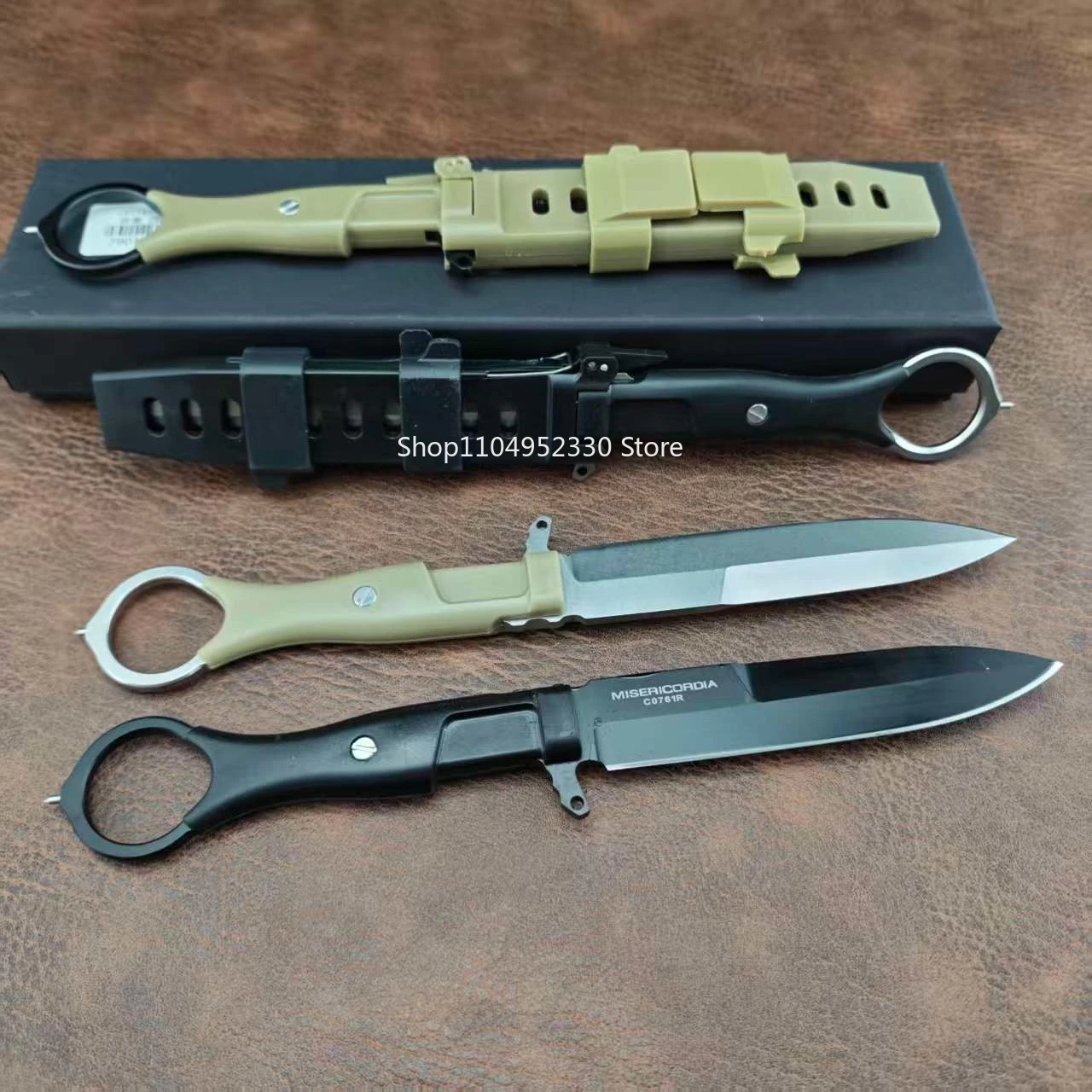 

Нож MISERICORDIA для бушкрафта и кемпинга, многофункциональный, для активного отдыха, с фиксированным лезвием, для приключений, походов, рыбалки, с рукоятью из нейлонового волокна