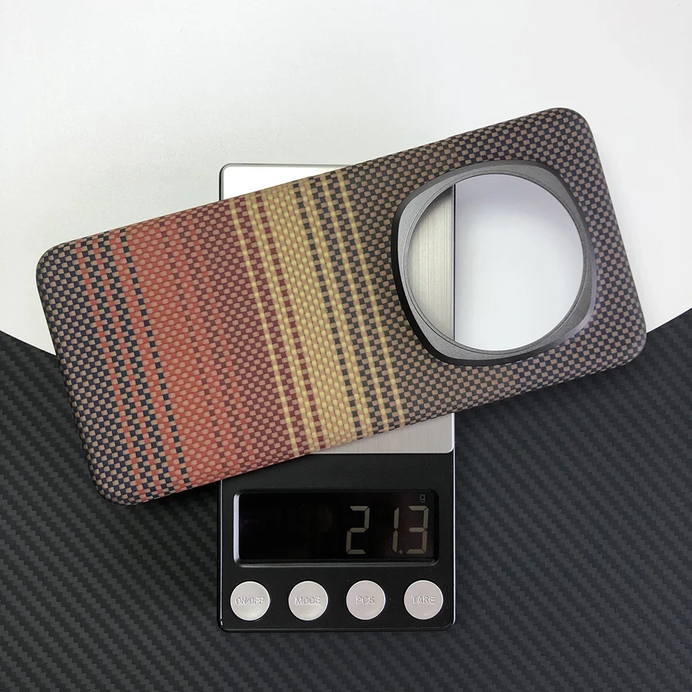 Colorful phone case for HONOR Magic6 Pro M6P 6P Kevlar real Aramid Carbon Fiber case Magnetic Wireless charging 01