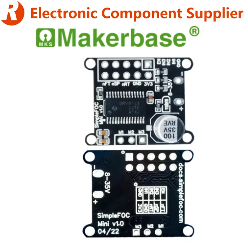 ESP32 DRV8313 Makerbase Simple FOC MINI FOC BLDC Motor Controller Board Arduino Servo BRAND NEW FAST DELIVERY