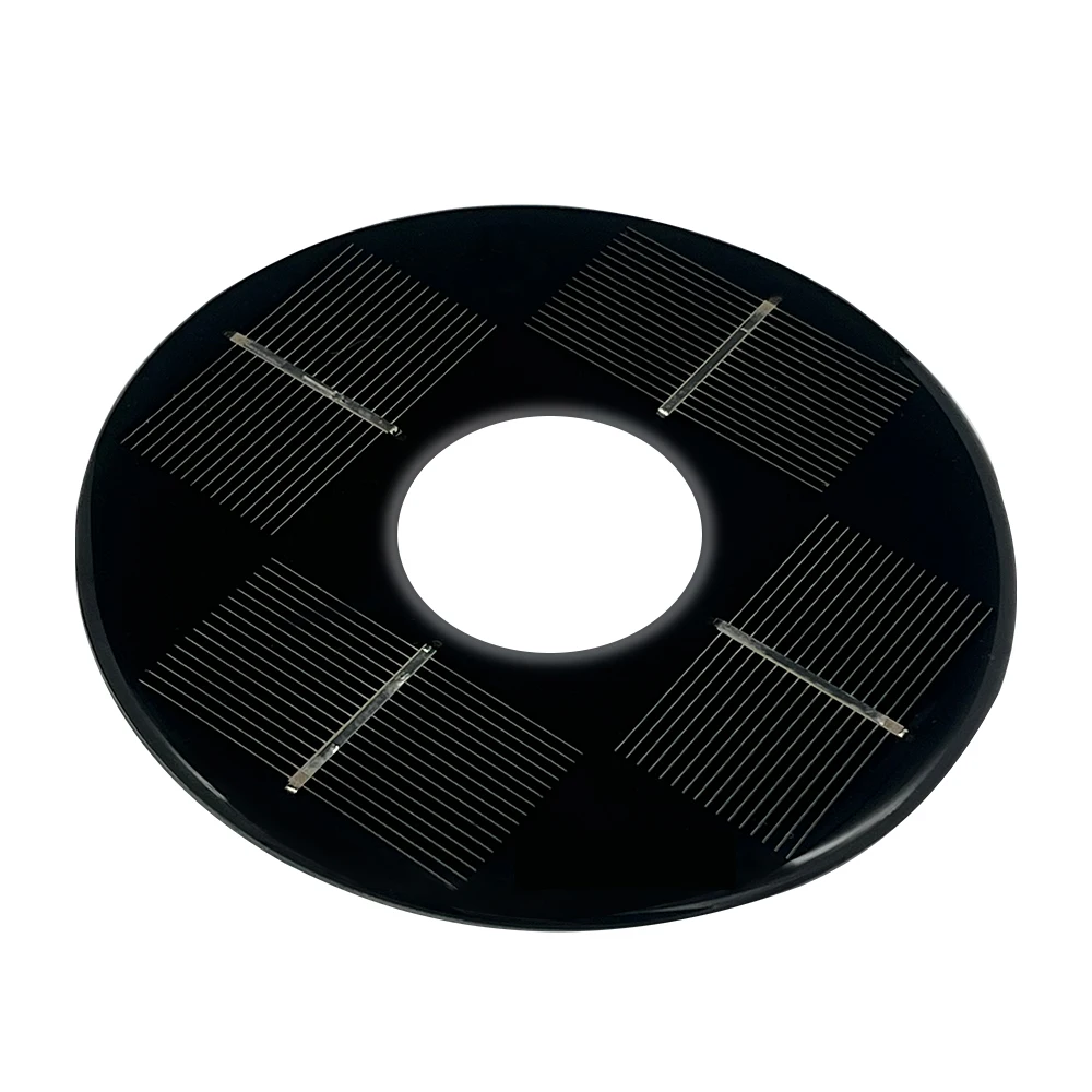 Round Solar Panel 2V 0.69 Size:Diameter 105mmX2.5MM Charger Micro Mini Small Power Solar Cells Panel Wholesale DIY Sun Panel