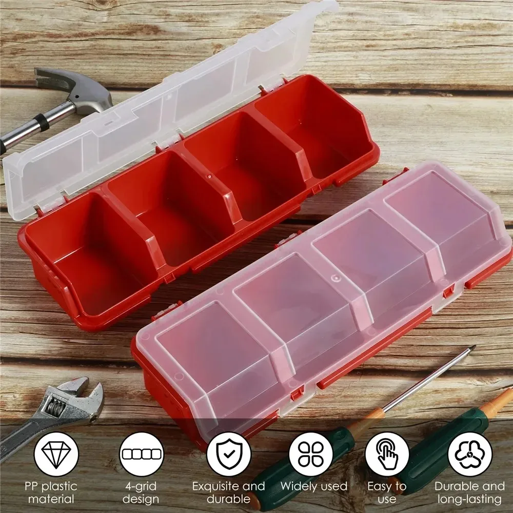 Parts Storage Box Classification Screw Organizer Box Electronic Components Storage Case Hardware Part Plastic Compartment Boxes