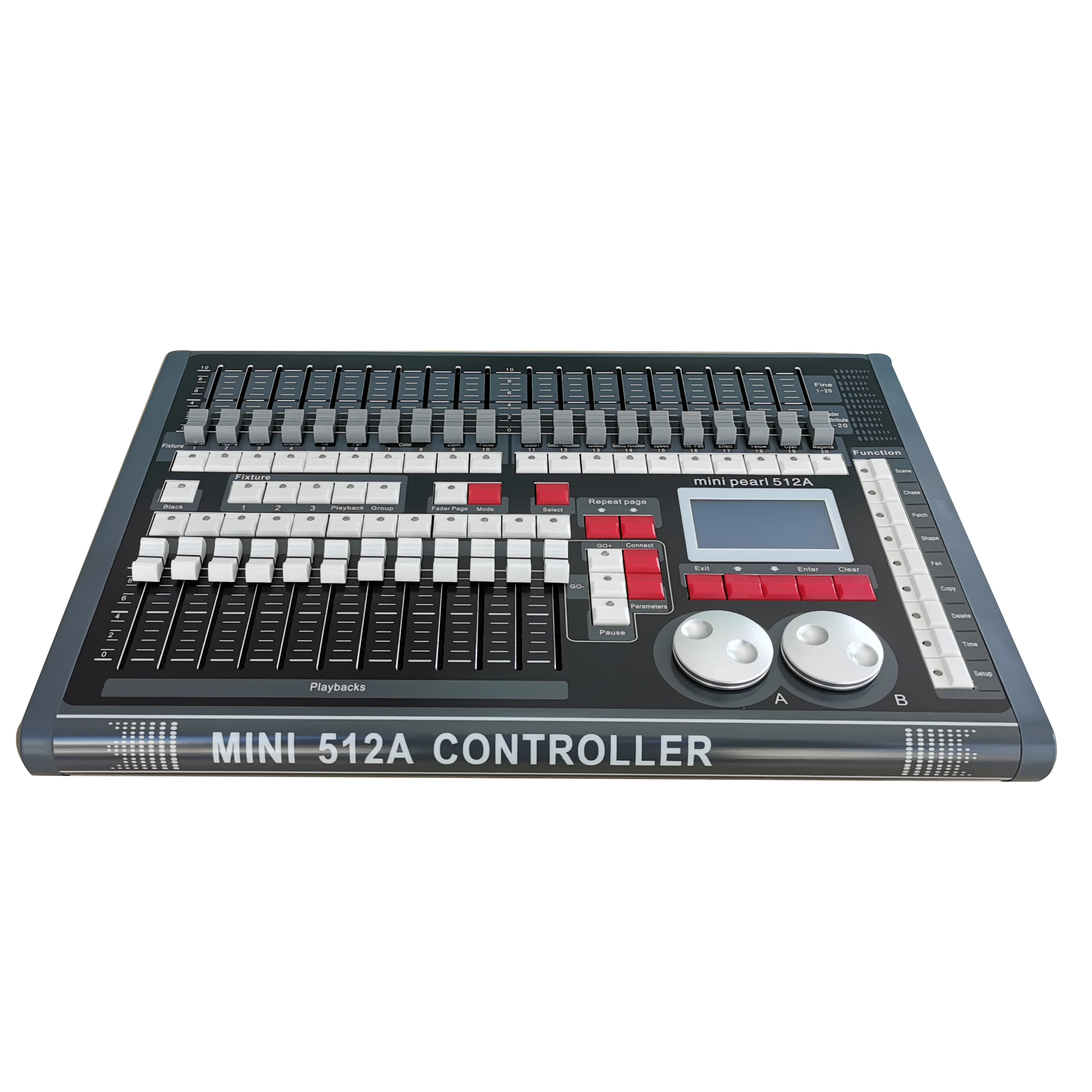 

Cheap Price Sky Horse 512A DJ Stage Light Mixer Pearl Mini DMX 512A Controller Lighting Console Manufactory In Guangzhou