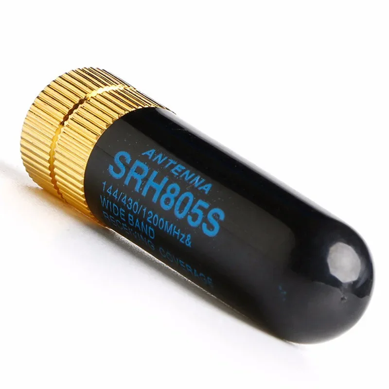 SRH805S Diamond Walkie Talkie Antenna Dual Band 144/430/1200MHZ Handheld Intercom Antenna