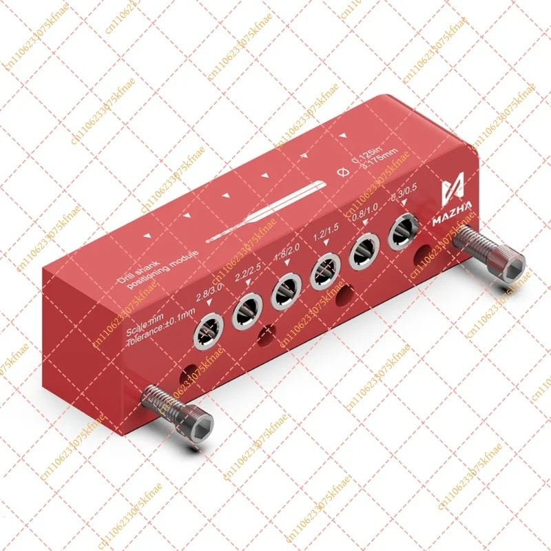 57QB Adjustable Round Punching Station: Precision Locator & Drill Guide for Model Hobby