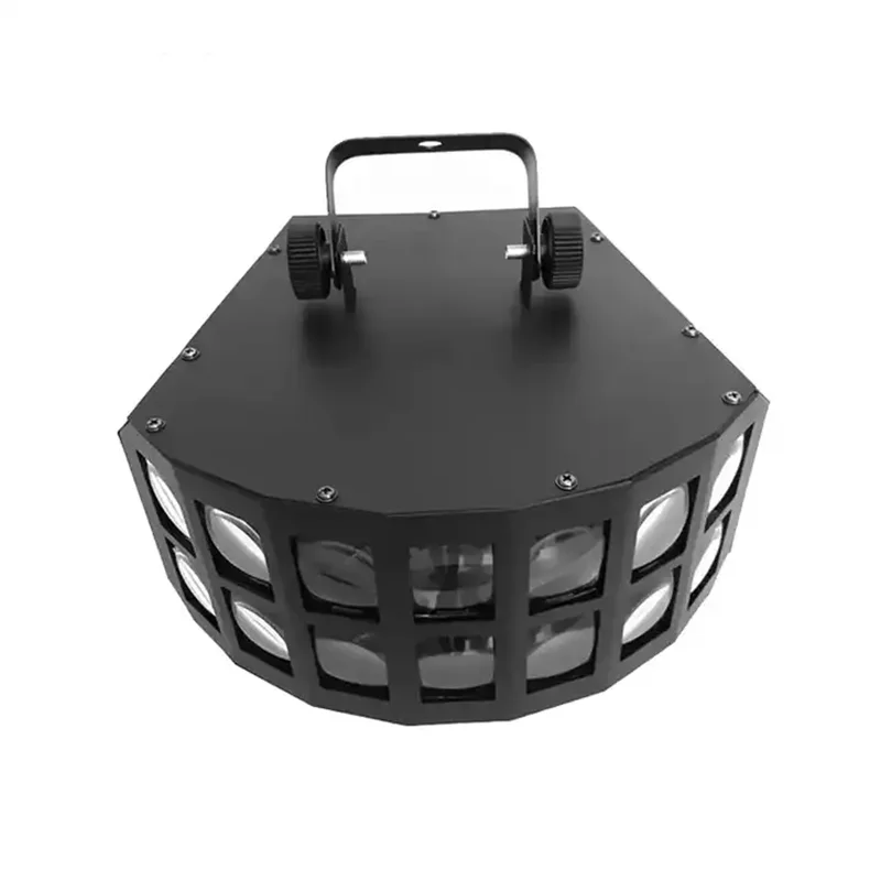 Double-layer LED butterfly light full color Double Layer Butterfly Light KTV bar club Stage Light Bar Disco effect light