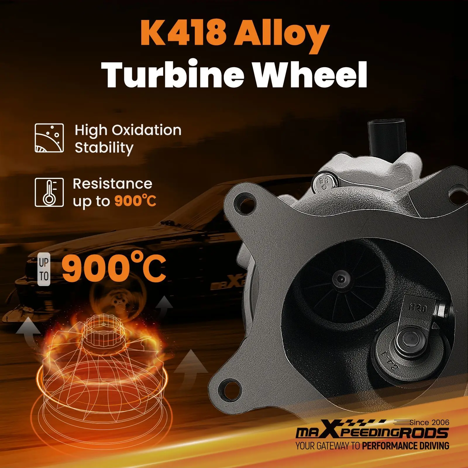 Neuer Turbolader für Audi A3 VW Golf 1.8 TFSI 06J145702G 118KW CDAA Motor – Detail 3