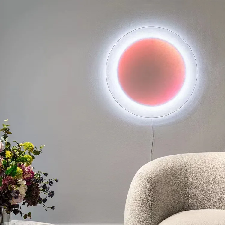 Paper Lampshade Aisle Ambient Decorative Light for Entrance Gallery