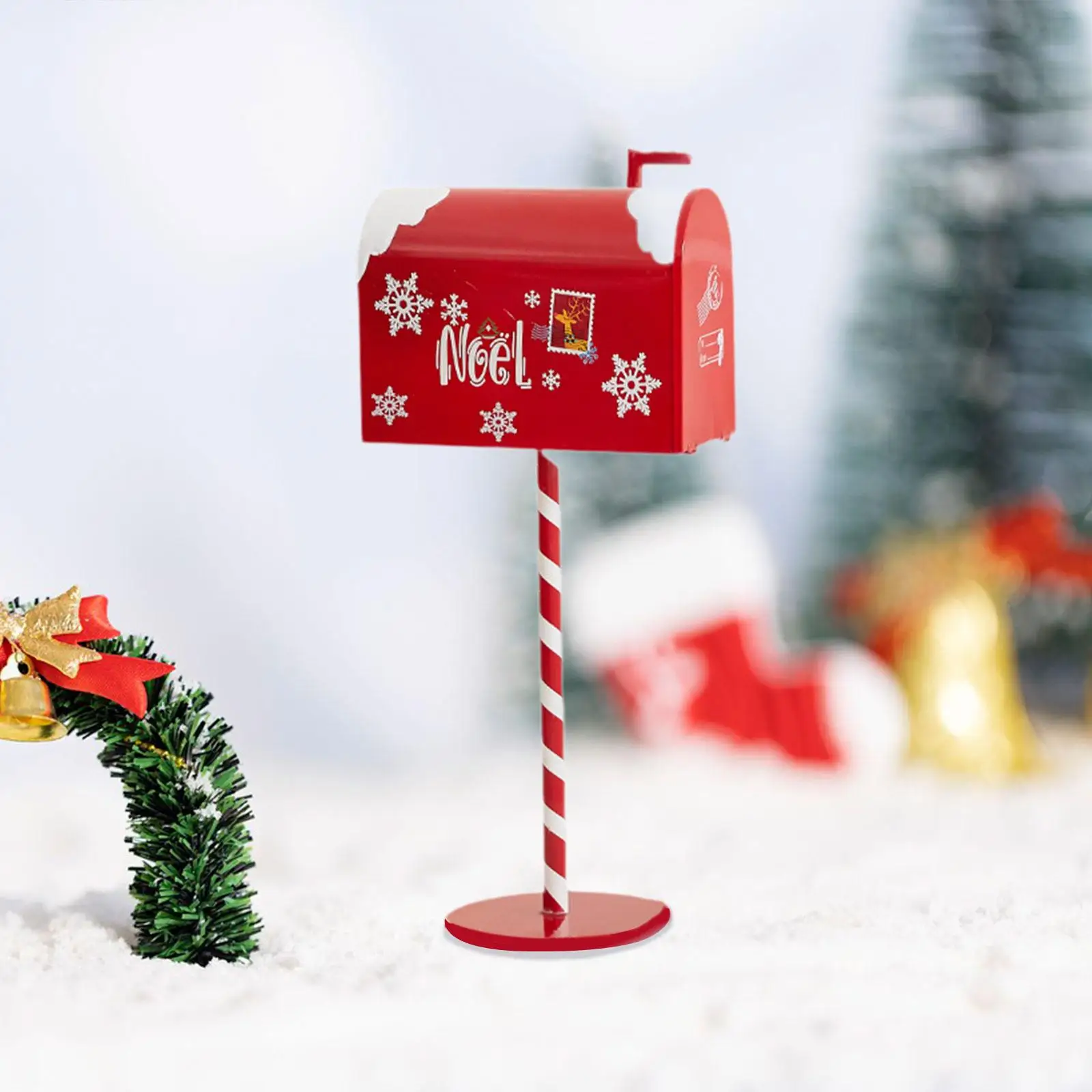 

Christmas Decoration Letters to Santa Postbox Farmhouse Christmas Letter Box