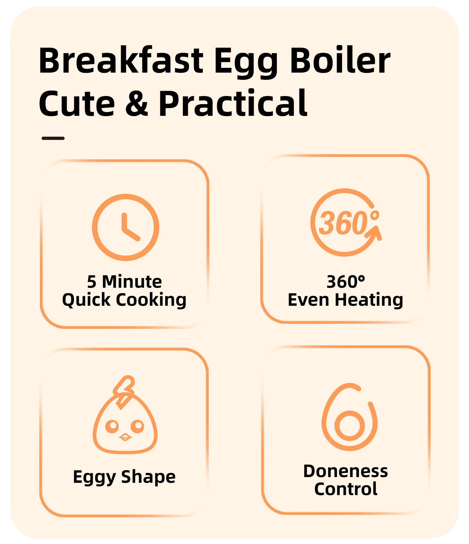 Joie Microwave Egg Boiler Eggy Microwave Egg Poachers Cooker Steamer Box for Chicken and Quail Eggs Kitchen Tools Egg Tools